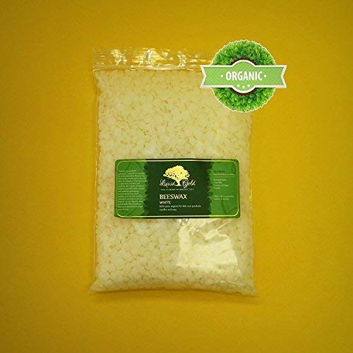 60ml Premium White Beeswax Organic Pastilles 100% Natural Pure