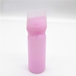 60ml Professional Hair Coloring Comb garrafa vazia tintura