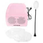 60W Nail Art Dust Suction Collector Fans Nail Dust Collector Cleanser LED Light