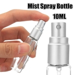 6PCS 10ml Mini Clear Glass Mist Spray Spray Garrafa Atomizador Perfume Travel