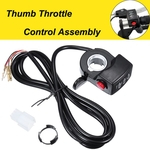 36v / 48v Twist Throttle Thumb Battery Meter Switch Kit De Controle De Montagem Para E-bike Scooter Elétrico
