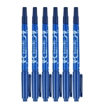 6x Caneta de Marcador de Pele de Ponta Dupla Escriba Pen Piercing Pen Supply Body Art Tools