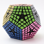 6x6x6 Sexta Ordem Megaminx Dodecaedro Cubos Quebra-cabeças Cubos Mágicos