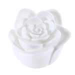 7 Cores Flameless Alterar Rose Flor Candle Sensor de Som LED Night Light