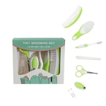 7-piece Set Baby Care Tools beb¨º Manicure Prego Clippers Scissors Comb Escova