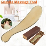 7 Polegada de Ouro Chinês Guasha Massagem Gua Sha Raspagem De Cobre Massageador Placa de Relaxamento Raspador Raspador SPA Placa Ferramenta de Saúde Corporal