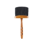270 Nylon cerdas Barber escova punho de madeira portátil Barber Beard Brushes