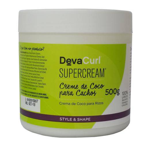 746717083 Supercream Creme de Coco Máscara para Cachos 500g Deva Curl