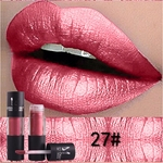 7701-023M Lip Gloss Bureta em forma de l¨ªquido batom imperme¨¢vel de Longa Dura??o