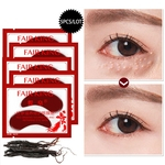 7Pairs Red Ginseng Nutritivo Reparador Máscara Para Os Olhos Círculo Escuro Sacos Removedor De Patch