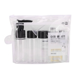 7pcs / conjunto reutilizável Vazio maquiagem frasco de spray Kit Loção Creme recipiente portátil