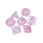 7pcs Party For jogo Dungeons & Dragons Polyhedral D4-6 multi Sided Acr¨ªlico Dice