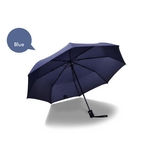 8-costela Folding Umbrella Anti-uv Sun / Chuva Windproof Compact Presente Do Guarda-chuva Automático Completo