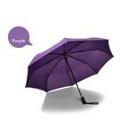 8-costela Folding Umbrella Anti-uv Sun / Chuva Windproof Compact Presente Do Guarda-chuva Automático Completo