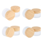 8 Mini Frasco Da Amostra De Cosméticos Maquiagem Pote Jar Creme Recipiente Lip Balm 10-50g
