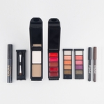 8 Pcs / set Mulheres maquiagem Lipstick + Corretivo + Sombra + Eyeliner + Mascara + Lápis de sobrancelha