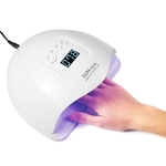 80 W UV LED Secador de Unhas Lâmpada Infravermelho Sensoriamento Modo Indolor Manicure Plug UE