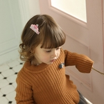 80206 Clipes do beb¨º Primavera e cabelos Ver?o New Velvet bonito Hairpin Infantil