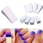 8pcs Esponjas De Unhas De Beleza Para Acrílico Manicure Gel Nail Art Care Ferramenta Uv Diy