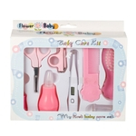 Aliciamento ferramenta 8pcs / Set infantil do bebê Crianças Multifunction prego Kit Hair Care Termômetro Grooming Escova
