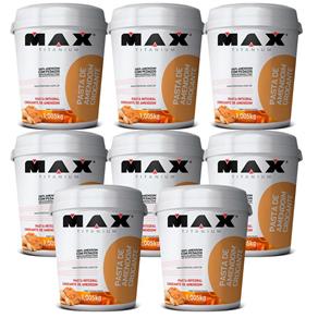 8X Pasta de Amendoim Crocante -Max Titanium