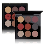 9 Cor Sombra Sombra Eye Makeup Palette Kit Set compo a caixa Cosmetic