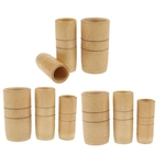 9 Peças De Bambu Anti Celulite Massagem Ventosas Ventosa Conjunto Kit