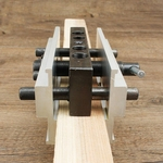 A conexão da placa de madeira Localizador de perfuração do Furo Guia de Broca furo localizador de Doweling