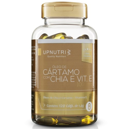 Ãleo de CÃ¡rtamo + Ãleo de Chia + Vitamina e (120 CÃ¡psulas) Upnutri - Incolor - Dafiti