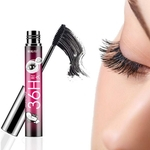 À Prova De Manchas à Prova D'água Mascara Mulheres Gel Preto Grosso Curling Eyelash Makeup
