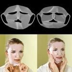 A Tampa Da Máscara Facial De Silicone Para Mulheres Evita Que A Evaporação Acelere A Absorção De Essência