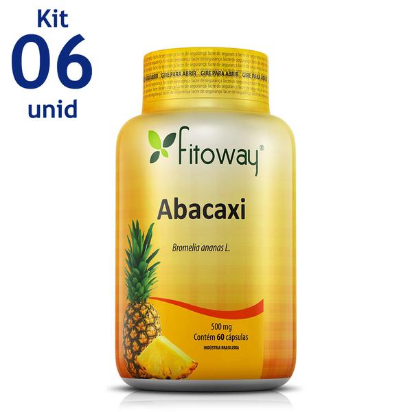 ABACAXI FITOWAY 500mg - 6X 60 CAPS