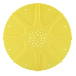 Abelhas moldura de plástico amarelo Disco Apicultura Anti Ferramenta Equipamento Fuga
