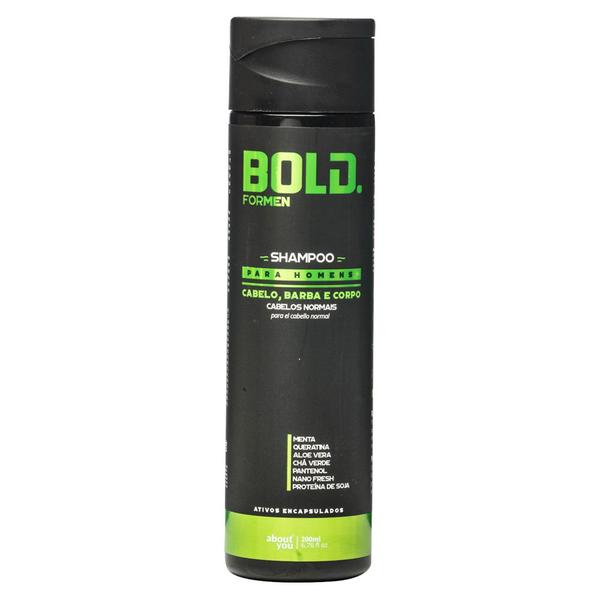 About You Bold For Man - Shampoo para Cabelos Normais