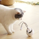 ABS elétrica Toy Pet flash Tumbler Robot engraçado Toy Pet para Cat Dogs