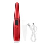 ABS Red Fashionable Convenient Lasting Styling Charging Heating Electric Eyelash Curler
