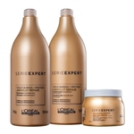 Absolut Repair Gold Quinoa Light + Protein Golden Salon Kit Trio (3 Produtos) L'Oréal Professionnel