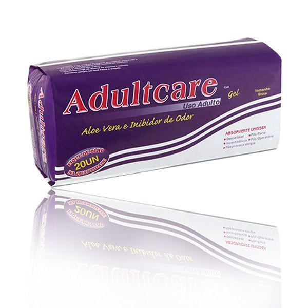 Absorvente Adultcare - Pacote C/ 20 Unidades