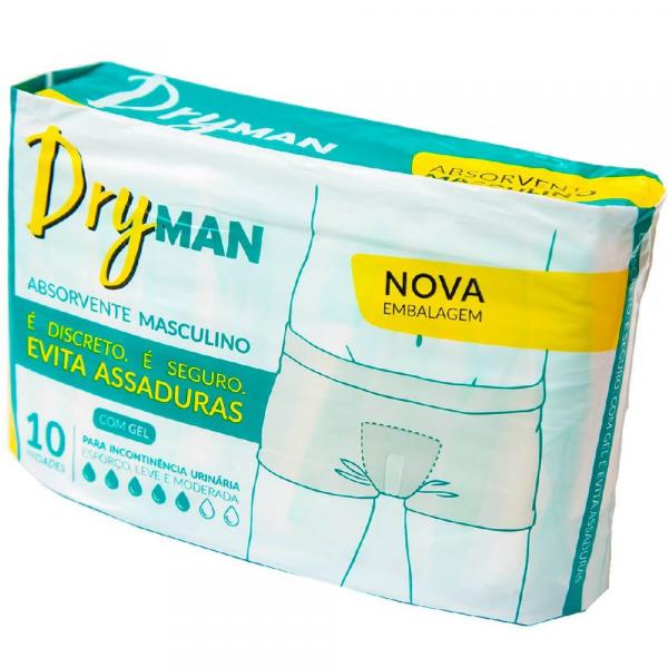 Absorvente Geriatrico Masculino Dryman C/10