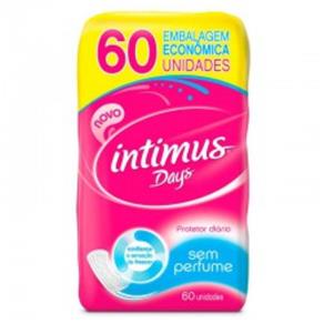 Absorvente Intimus Days 60 Unidades