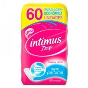 Absorvente Intimus Days Sem Perfume 60 Unidades