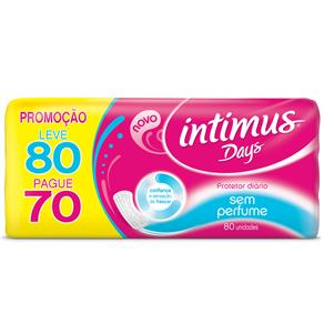 Absorvente Intimus Days Sem Perfume - Leve 80 Pague 70