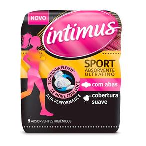 Absorvente Intimus Sport Suave - com Abas Ultrafino