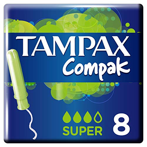 Absorventes Internos Tampax Compak Super, 8 Unidades