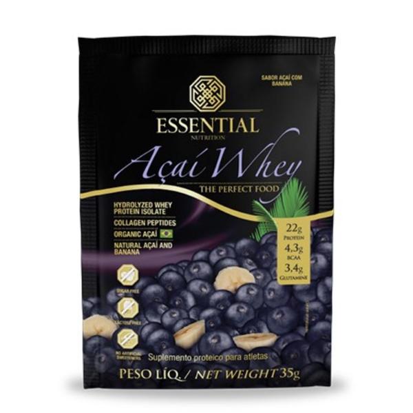 Açaí Whey Essential Sachê 35G - Essential Nutrition