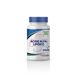 Ácido Alfa Lipóico 600mg com 30 cápsulas - Produto 100% Vegano