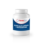 Ácido Alfa Lipóico + Astaxantina Com 30 Cápsulas