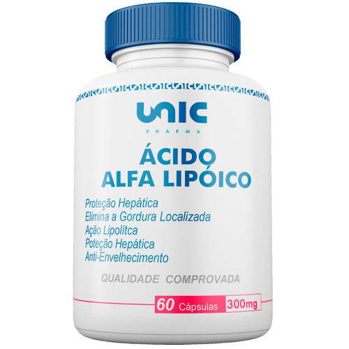 Ácido Alfalipóico 300mg 60 Cáps Unicpharma