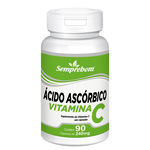 Ácido Ascórbico Vitamina C – Semprebom - 90 Cap. De 240 Mg