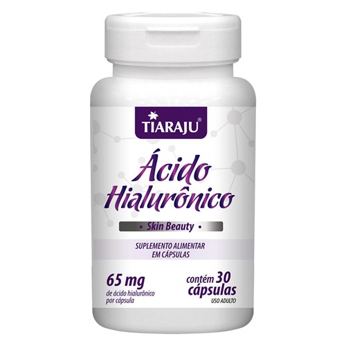 Acido Hialluronico 65Mg 30 Cápsulas - Tiarajú Tiaraju